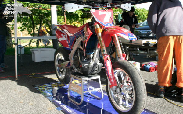HONDA CRF450R モタード DUNE☆MOTO S1Pro 川上選手